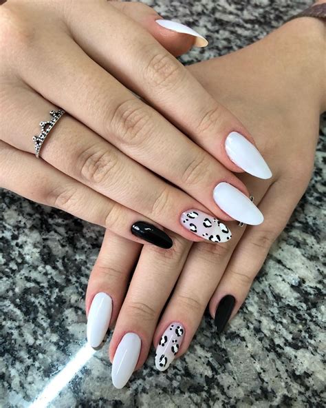 60 fotos de unhas decoradas em preto e branco para .